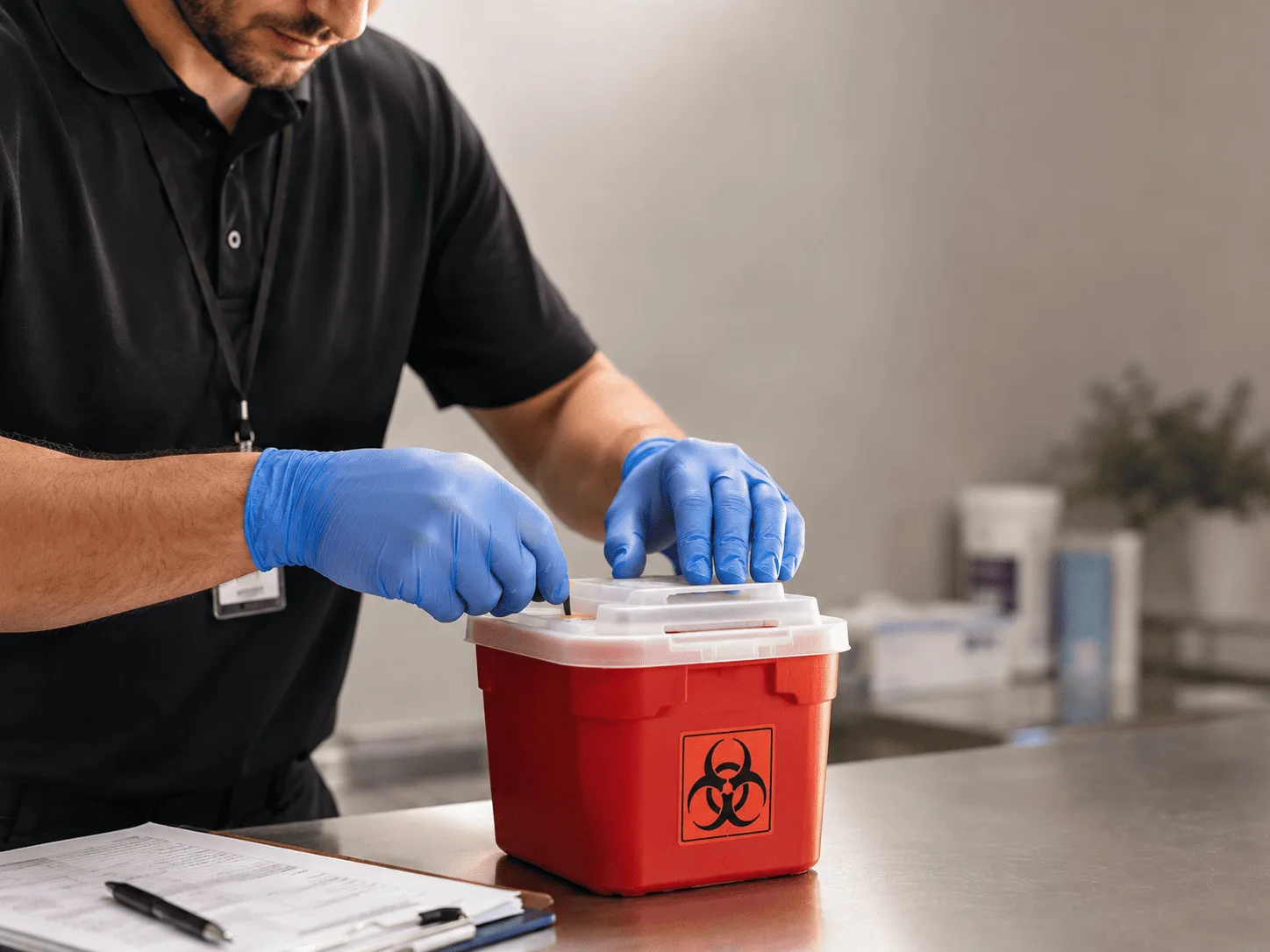 Why choose Sharps Waste Disposal in Warfield, VA